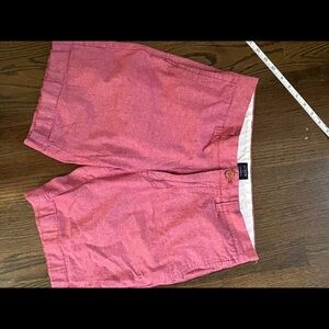 J crew red shorts